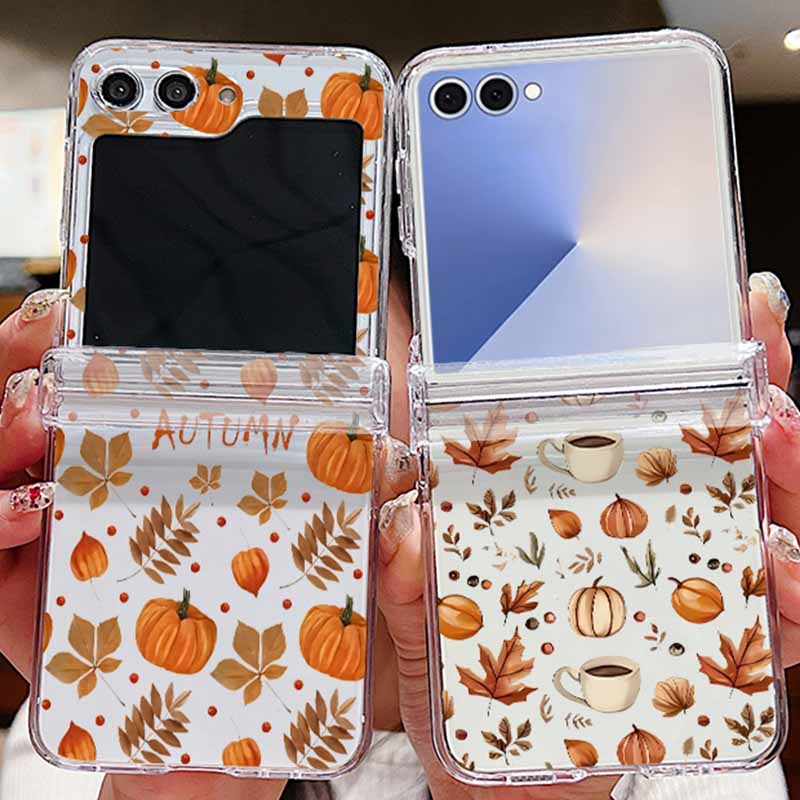 Phone Cases Z Fold 7 - Чехол для телефона с узором кленового