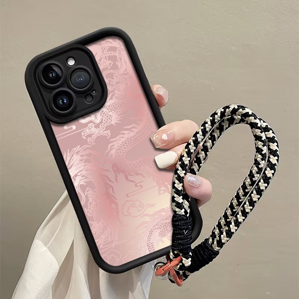 Phone Cases Rugged - Бледно-белый чехол для телефона с узором
