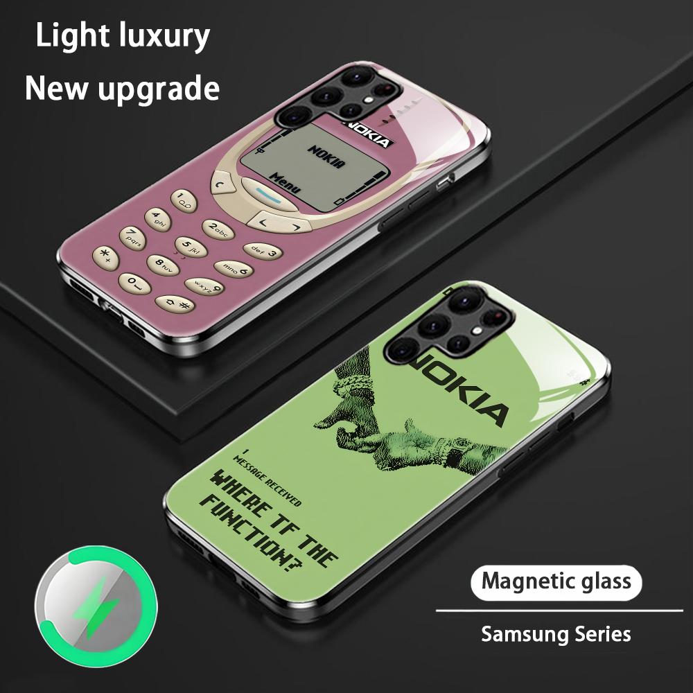 Phone Cases Samsung S23 - Стильный чехол N-Nokiaes-s для телефонов Samsung
