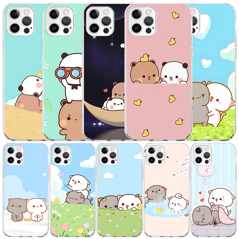 Phone Cases That Fit Iphone 16E - Милый чехол с персиковым котом Гома