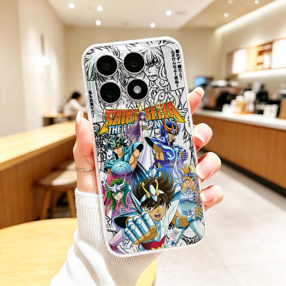 Phone Cases Xiaomi 15T - Чехол с изображением аниме «Святые Сейя»