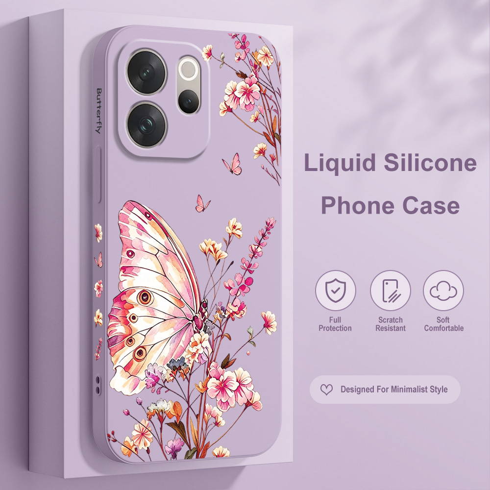 Phone Cases Vivo - Чехол для телефона Butterfly Sprig для