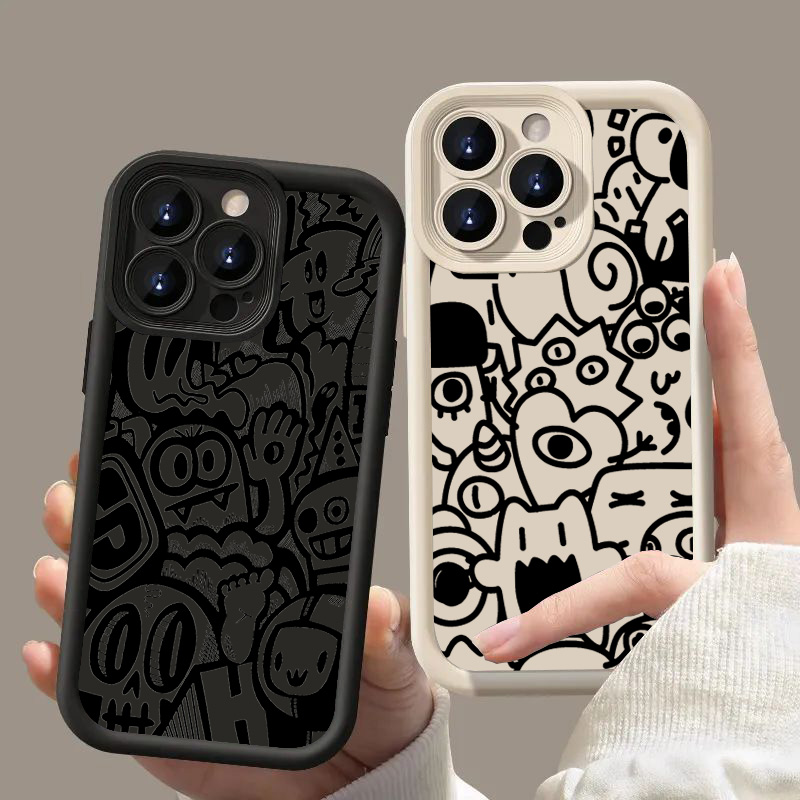 Черный чехол с граффити для iP – обзор и цена Phone Cases Xr Iphone