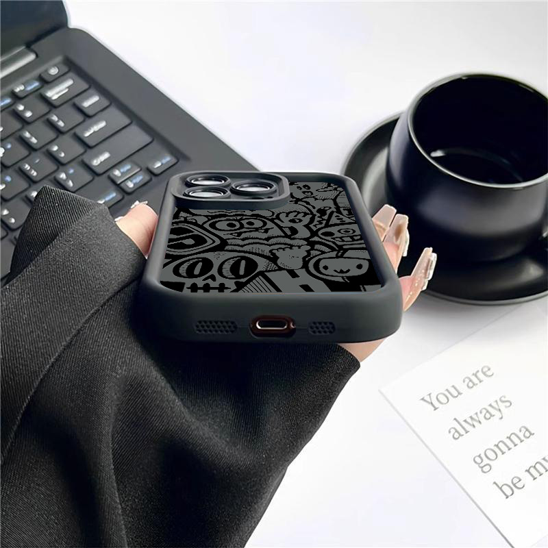 Черный чехол с граффити для iP – обзор и цена Phone Cases Xr Iphone