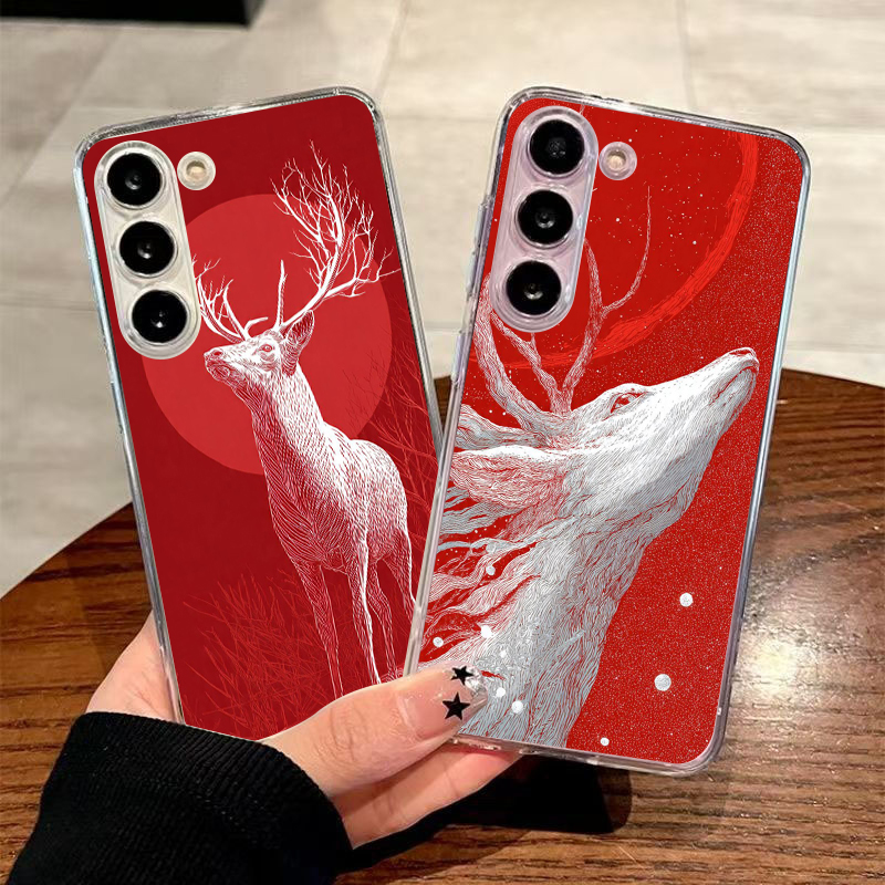 Прозрачный чехол для телефона  – обзор и цена Phone Cases Red Deer