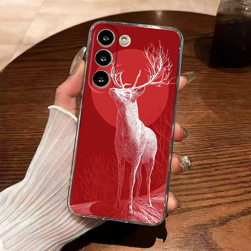 Прозрачный чехол для телефона  – обзор и цена Phone Cases Red Deer