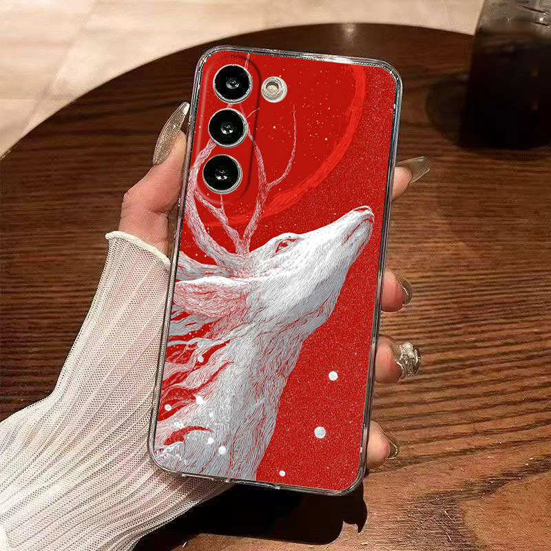 Прозрачный чехол для телефона  – обзор и цена Phone Cases Red Deer